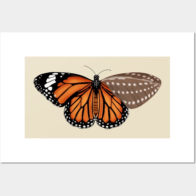 Monarch butterfly Wall Art by Anahis Digital Art